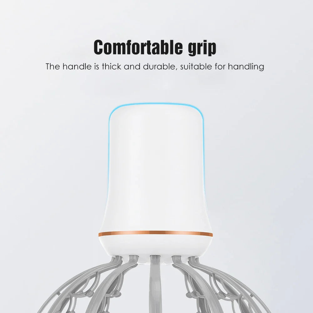 Electric Scalp Massager - Octopus Claw Head Massager for Stress Relief Headache Vibration