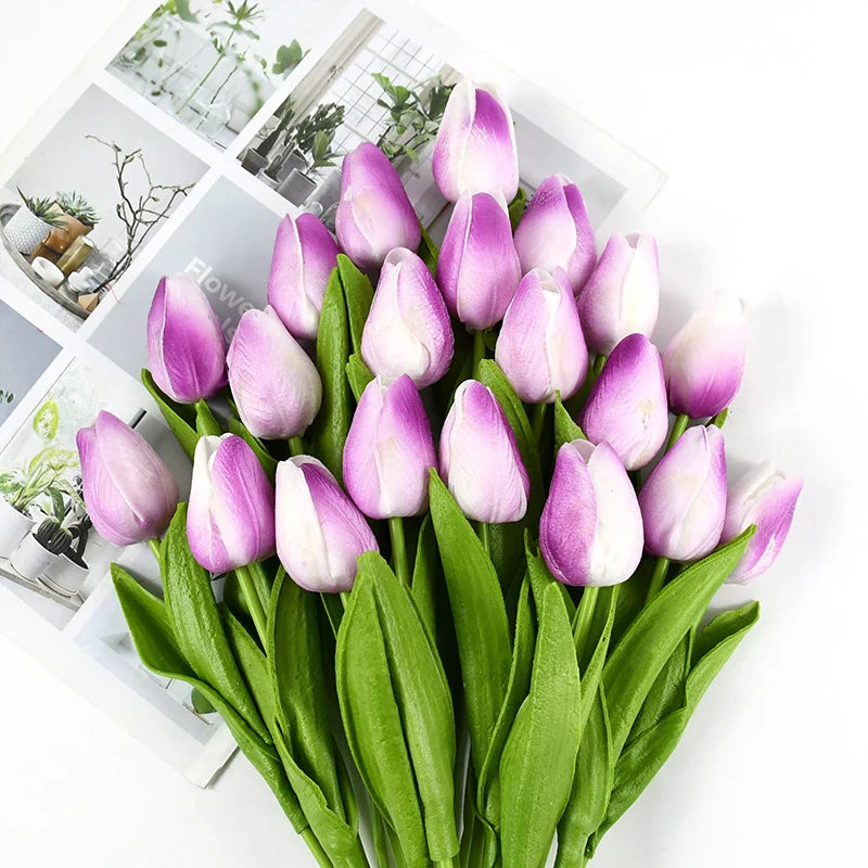Tulip Flower Artificial Tulip Bouquet