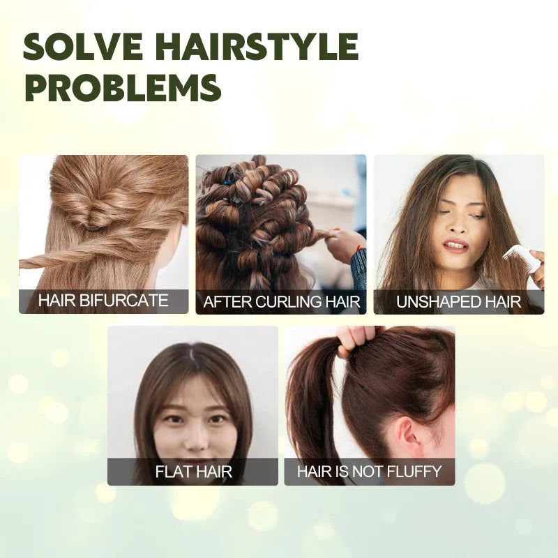 60ml Hair Sculpting Mousse Professional Curly Hair Styling Cream Natural Fluffy Curl Booster Defining Women Haircare Products