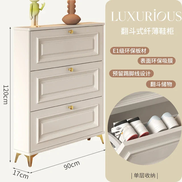 Entryway Vertical Shoe Rack Nordic Multilayer Design Ultra Thin Balcony Shoe Rack Shelf Narrow Meuble A Chaussure Hall Furniture