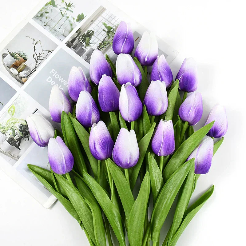 Tulip Flower Artificial Tulip Bouquet