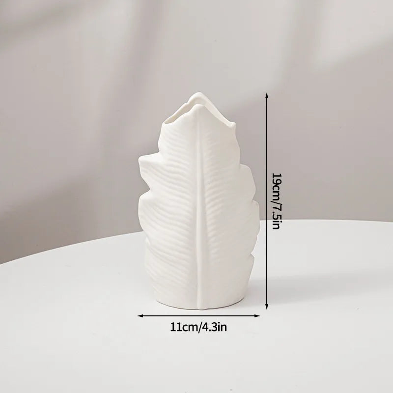 1PC Plastic Spiral White Vase Hydroponic Pot