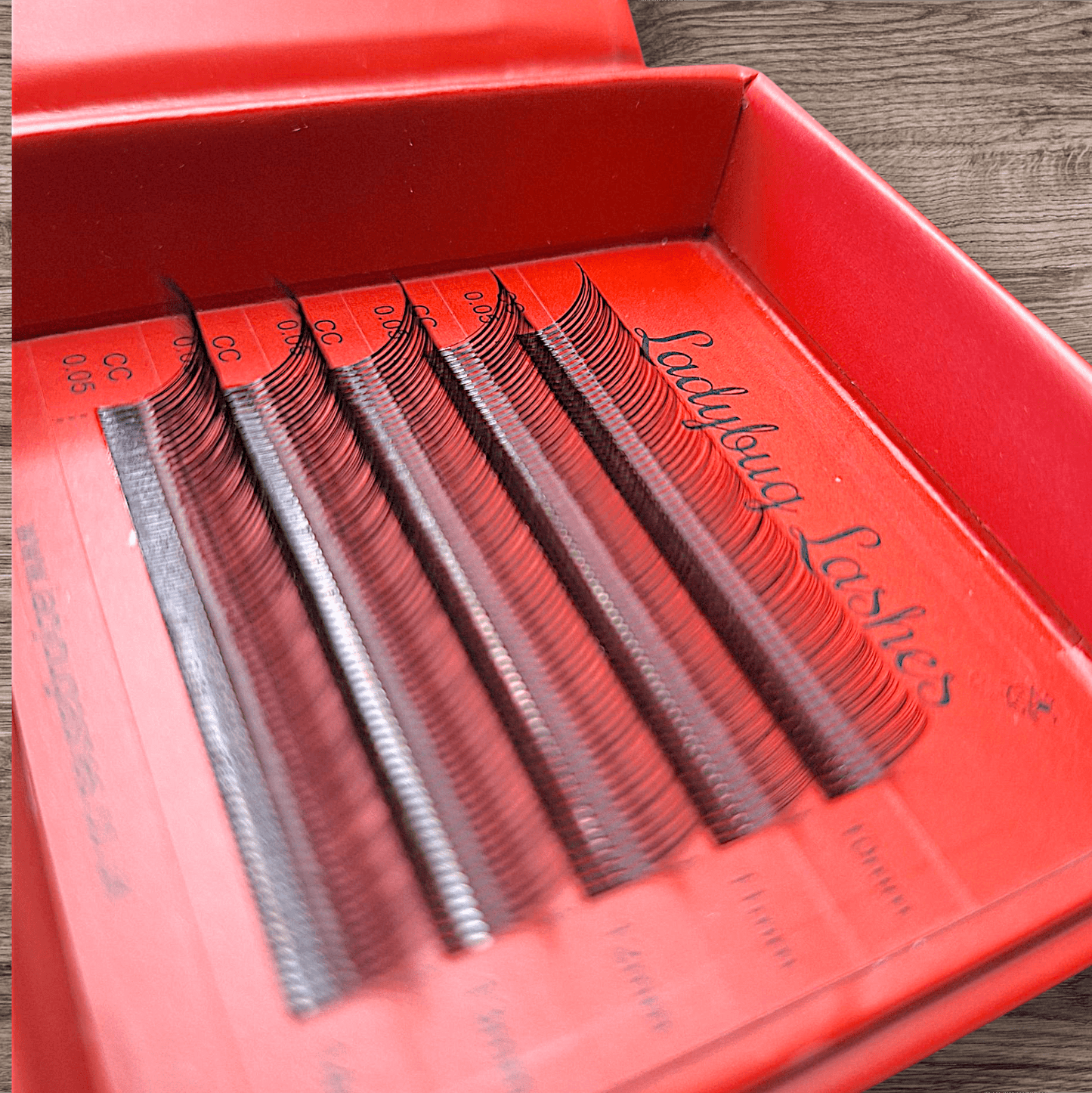 Sample Tray Pre-Made Angel Lash Fans