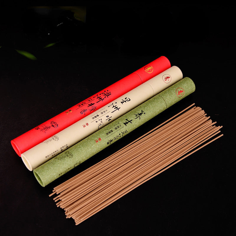 40Pcs Natural Sandalwood Incense Sticks Home Incense Stick Aroma Blessing Ceremony Pray Buddha Incense Lavender Green Tea Rose