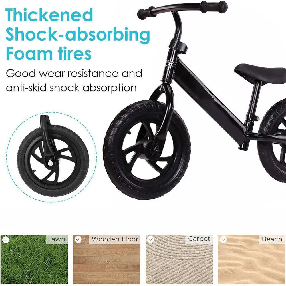 Beginner Toddler Training Kids Balance Bike For 3+ Years Old Girls Boys Children Bike Exquisite Durable Lightweight Toys Gifts