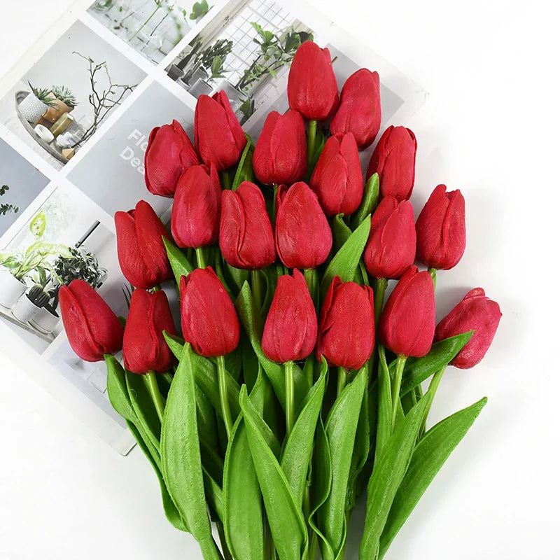 Tulip Flower Artificial Tulip Bouquet