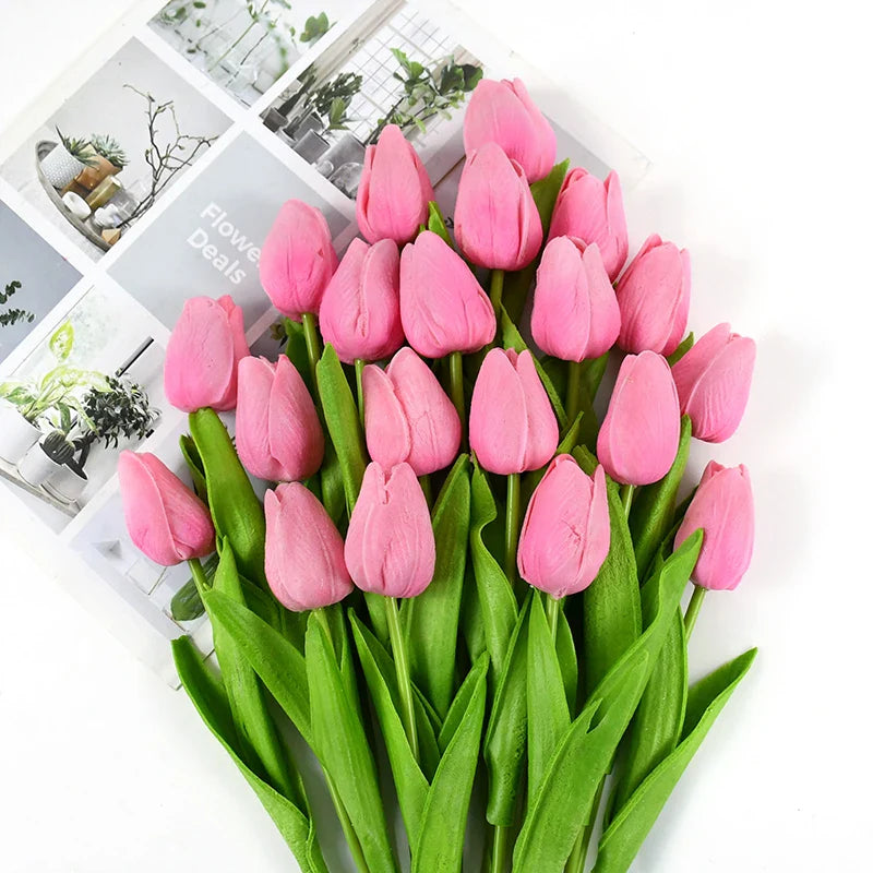Tulip Flower Artificial Tulip Bouquet