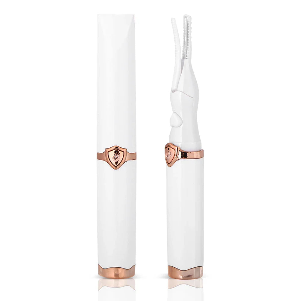 Heated Eyelash Curler 2 Heating Modes Quick Heating Natural Curl Eyelash Curler Long Lasting for Quick Natural Curling