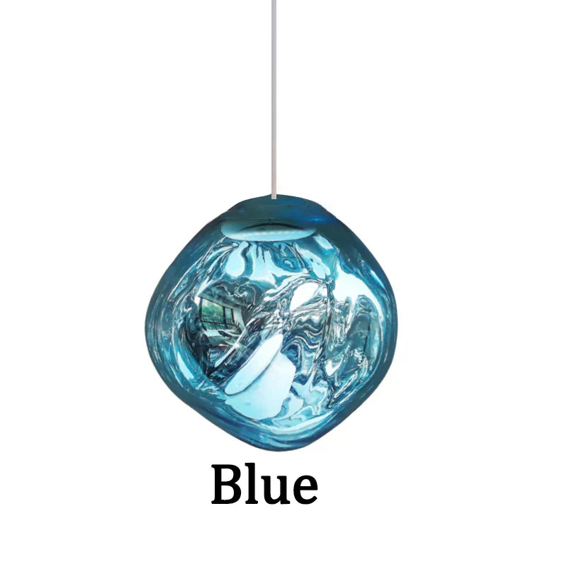 Modern Lava LED Chandeliers PVC Lighting