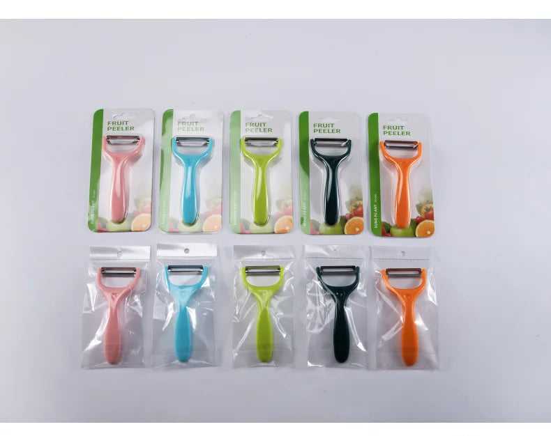 1PC Stainless Steel Ceramic Peeler 5 Color Vegetable Fruit Peeler Kitchen Potato Carrot Cucumber Peeler Peeling Kitchen Gadgets