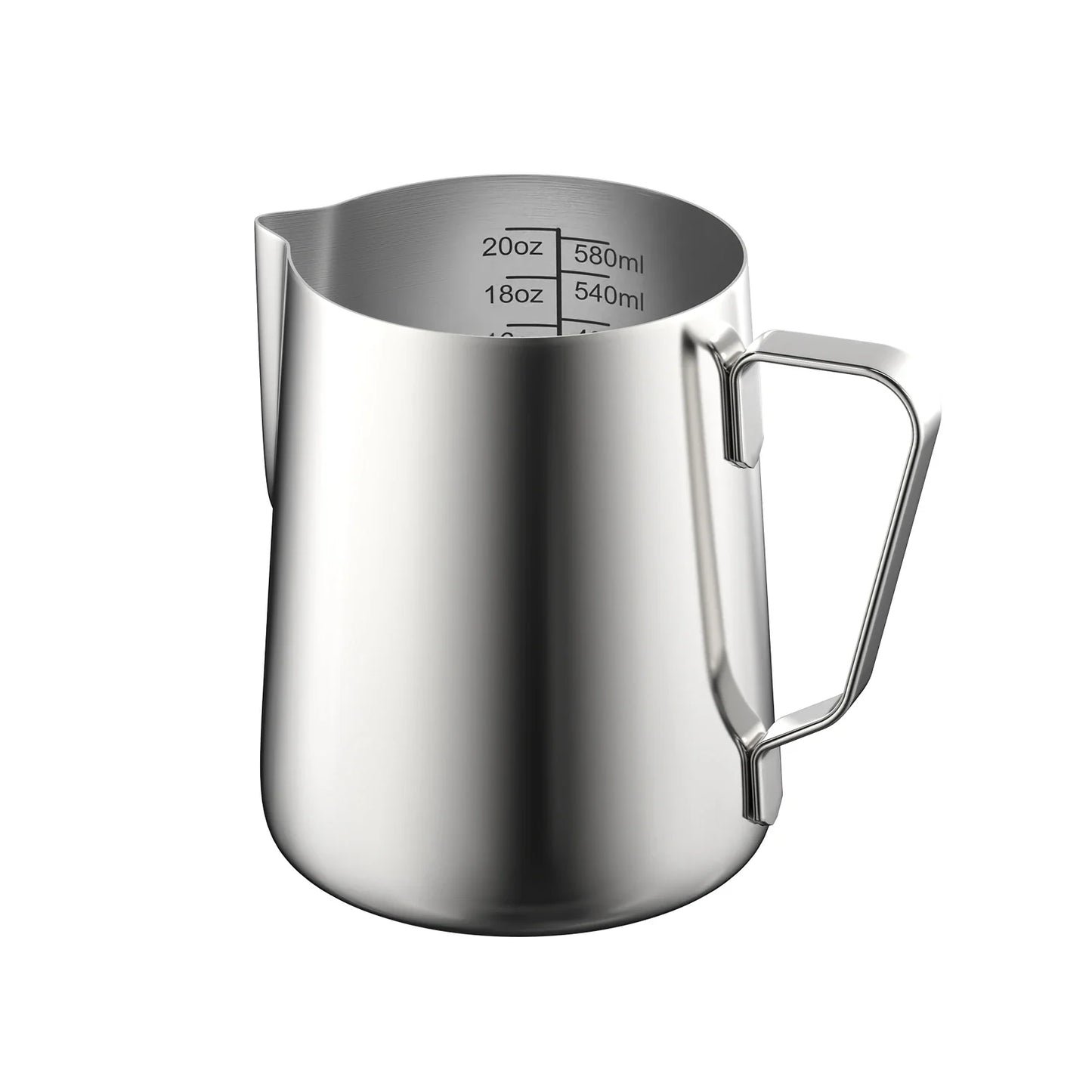 Biolomix Stainless Steel Coffee Steam Milk Cup 350ml for Milk frothier, Coffee Machine