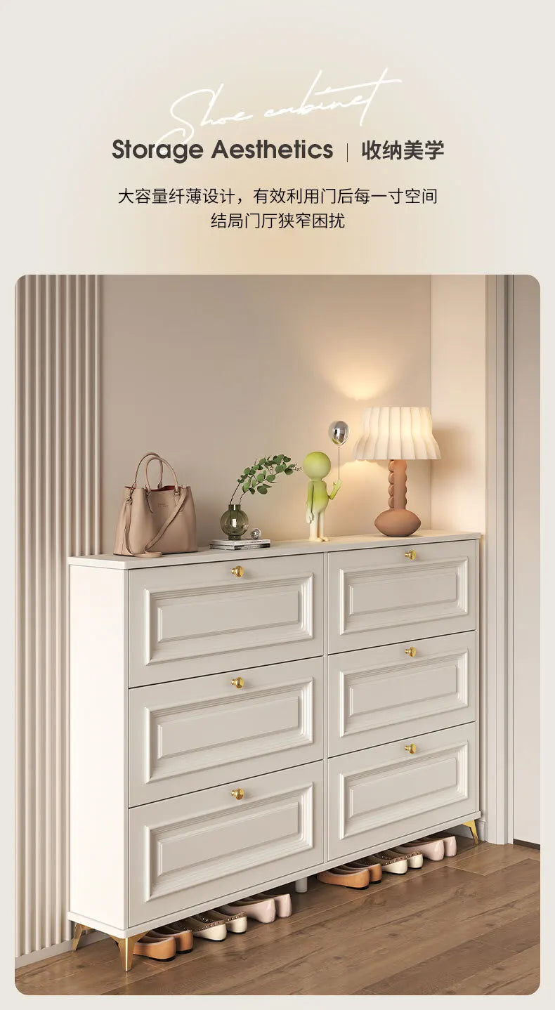 Entryway Vertical Shoe Rack Nordic Multilayer Design Ultra Thin Balcony Shoe Rack Shelf Narrow Meuble A Chaussure Hall Furniture