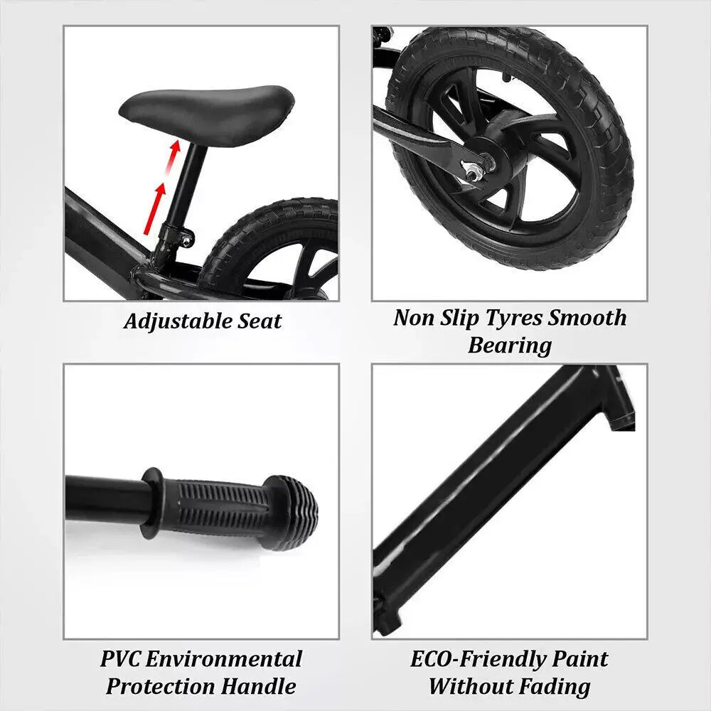 Beginner Toddler Training Kids Balance Bike For 3+ Years Old Girls Boys Children Bike Exquisite Durable Lightweight Toys Gifts