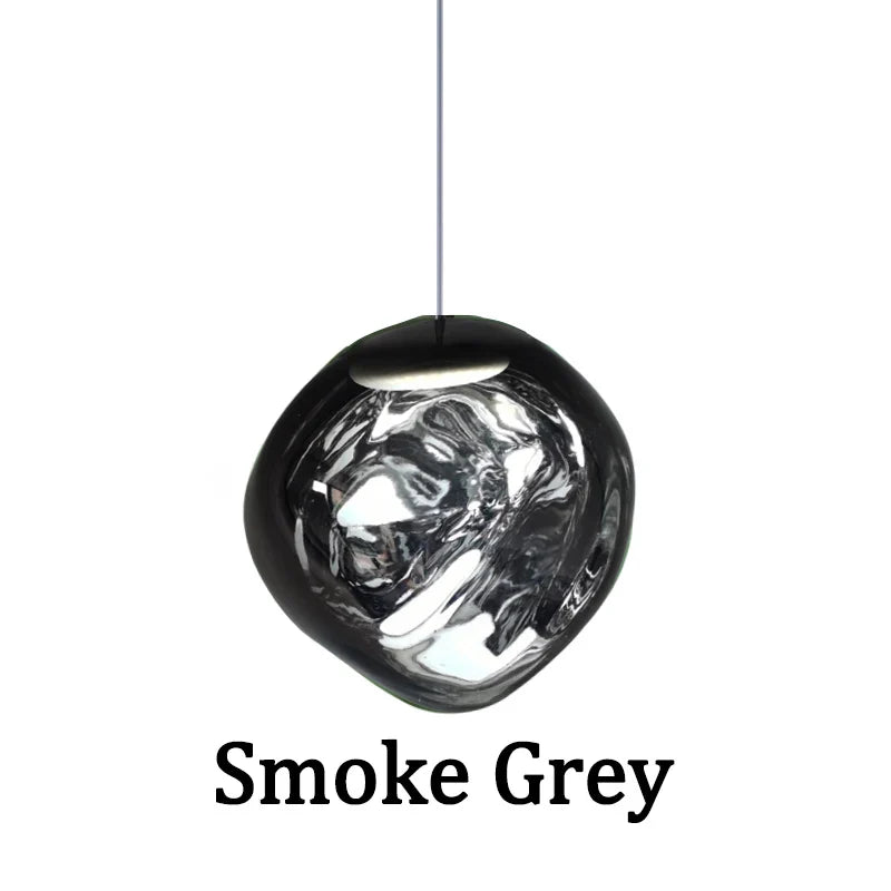 Modern Lava LED Chandeliers PVC Lighting