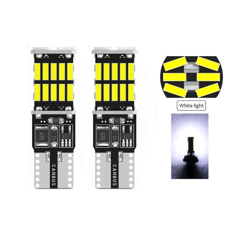 2pcs high power 4014 26SMD car LED