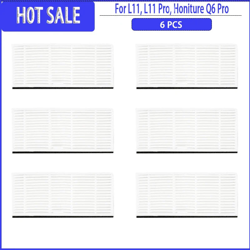 Main Side Brush Filter Mop Dust Bag For Imou L11 /L11 Pro /Honiture Q6 Pro/ Laresar L6 Pro/ Airrobo T10+/Arnagar S8 Pro Parts