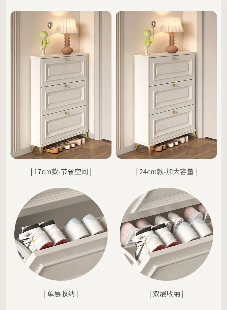 Entryway Vertical Shoe Rack Nordic Multilayer Design Ultra Thin Balcony Shoe Rack Shelf Narrow Meuble A Chaussure Hall Furniture