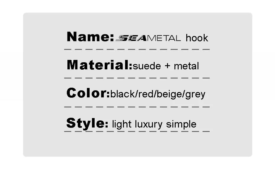 BLALION Car Seat Hook Hanger Hook Flip Leather Suede Auto Back Seat Headrest Hooks Storage Hanger Upgrade Car Interior Organizer