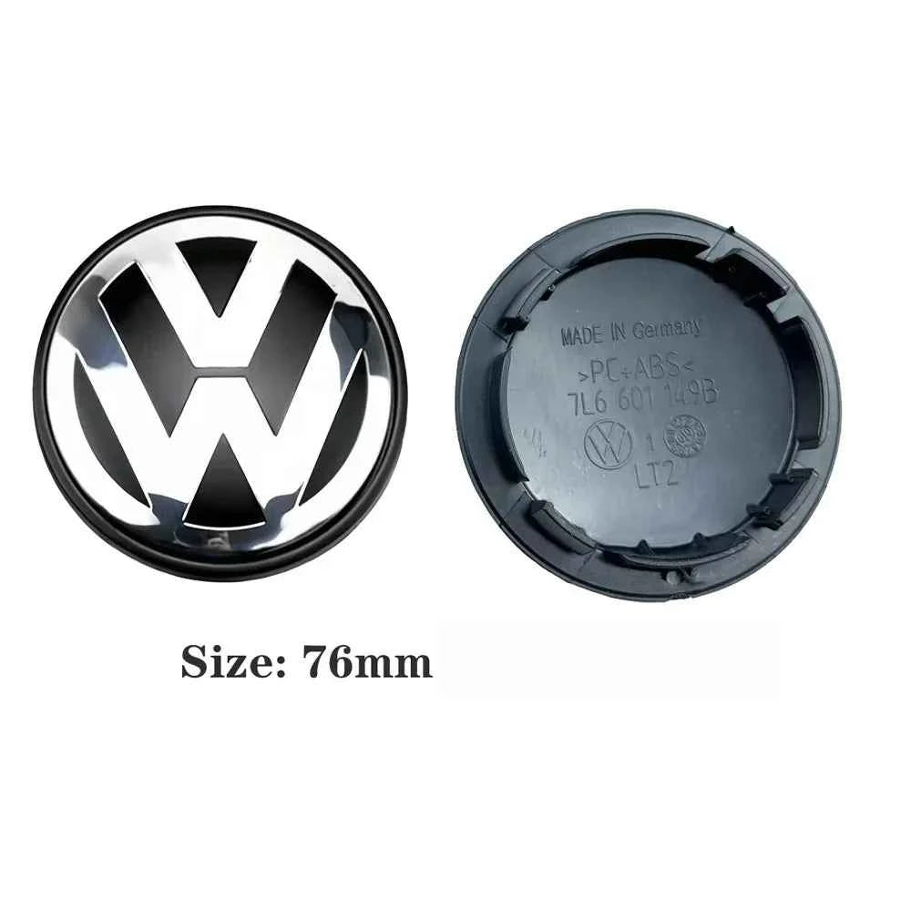4pcs Suitable for Volkswagen Wheel Hub Caps 65mmWheel Hub Center Cap 55mm 56mm 70mmTire Decoration Cap Logo