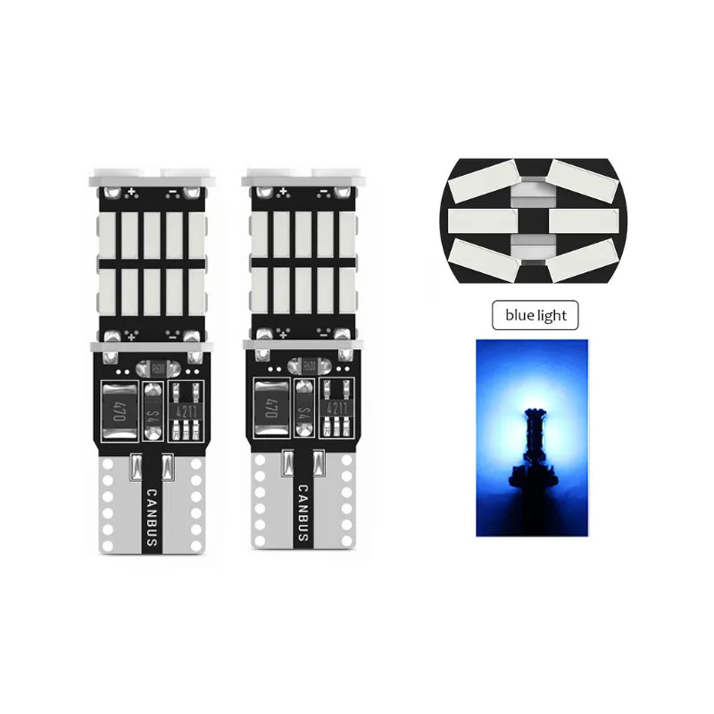 2pcs high power 4014 26SMD car LED
