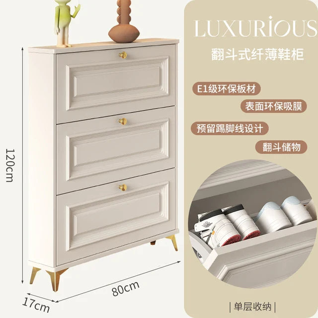 Entryway Vertical Shoe Rack Nordic Multilayer Design Ultra Thin Balcony Shoe Rack Shelf Narrow Meuble A Chaussure Hall Furniture