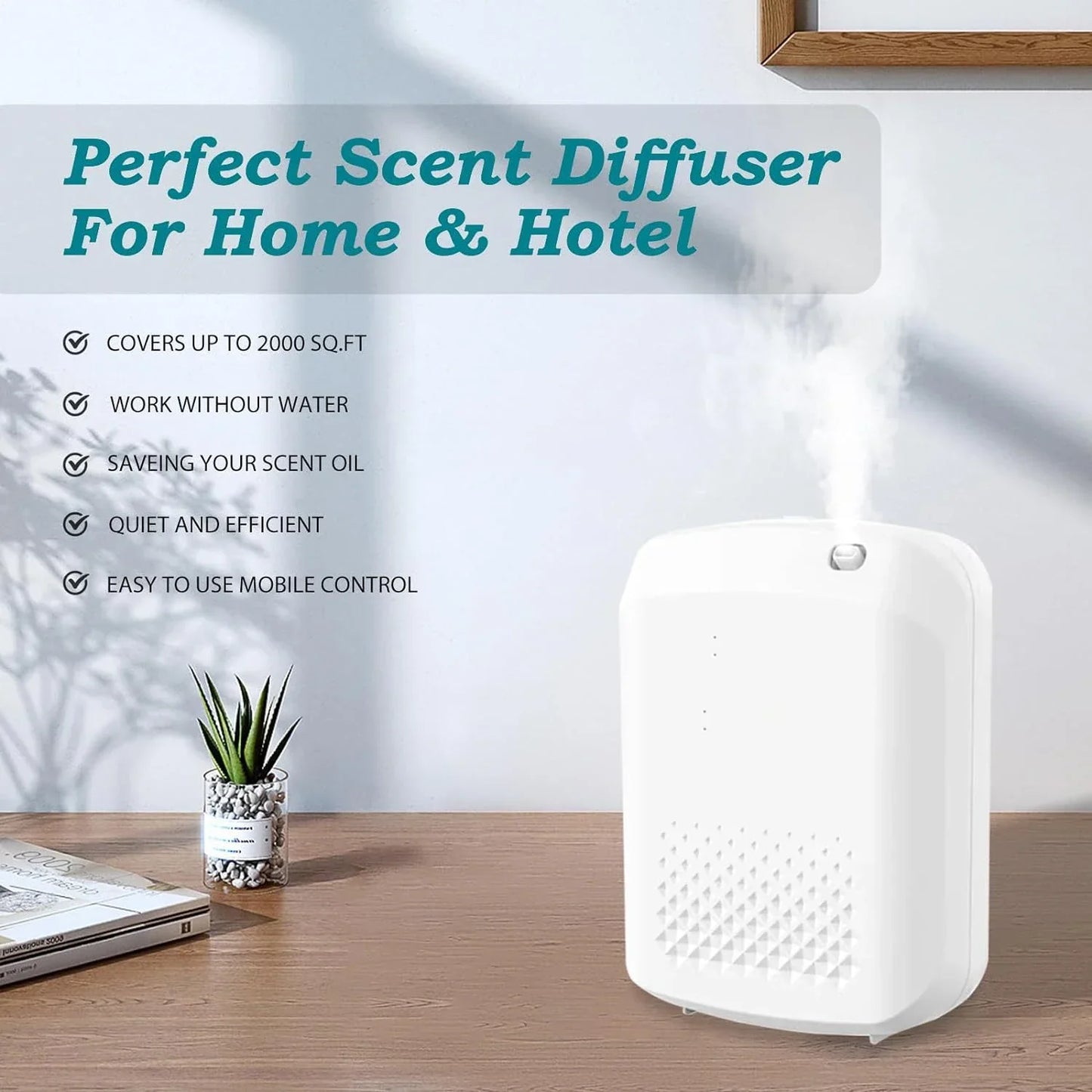Fragrance  Oil Diffuser Electric Home Air Freshener Machine