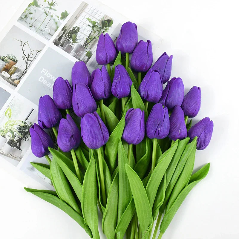Tulip Flower Artificial Tulip Bouquet