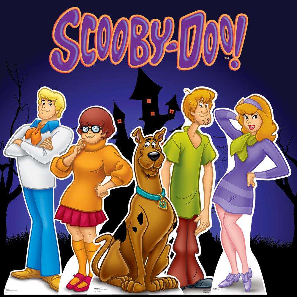 SC683 Scooby Doo Cardboard Cutout Height 135cm