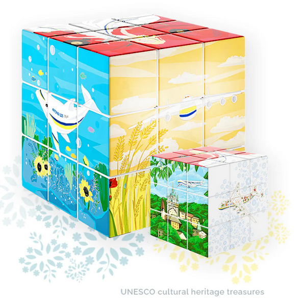 Ukrainian Dream 3x3 cube