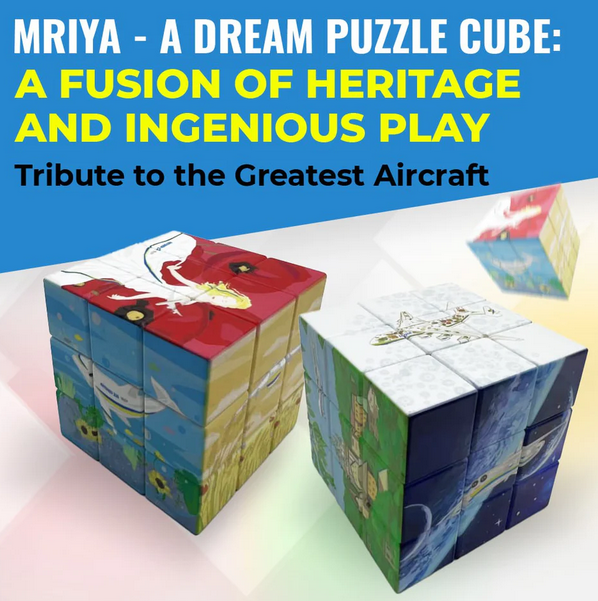Ukrainian Dream 3x3 cube