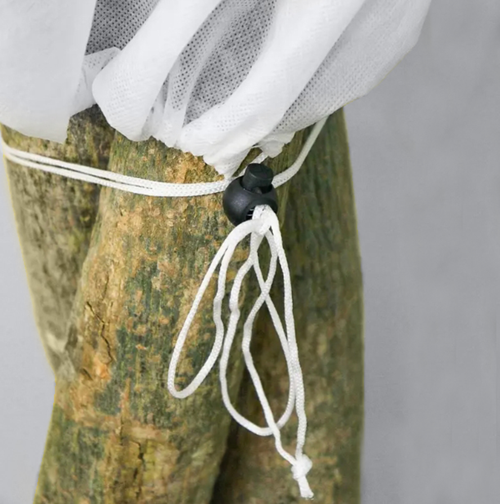 Protective Plant Cover, 50gsm Sack with Cord, Diameter: 57 cm, Size: 0.9m × 1.5m