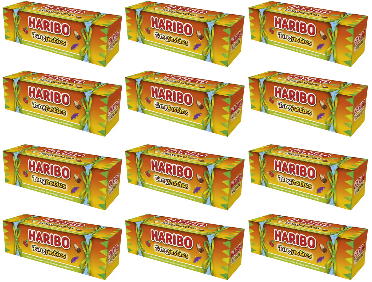 12 x Haribo Tangfastics Tube - 120GM