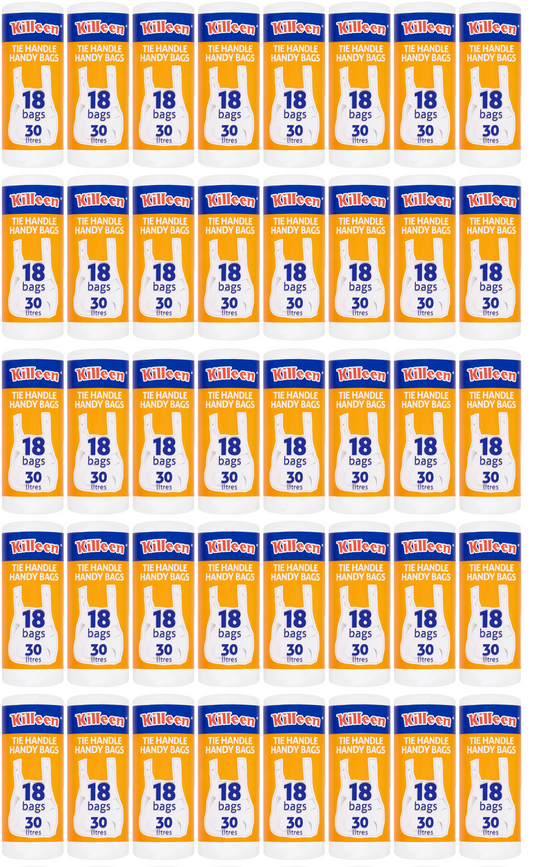 40 x Killeen Handy Bags 30 Litre - 18 PACK