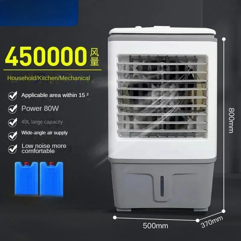 Air Cooler Large Industrial Water Cooler Evaporative Water Cooling Air Conditioner Fan Household Fan Mini Aire Acondicionado