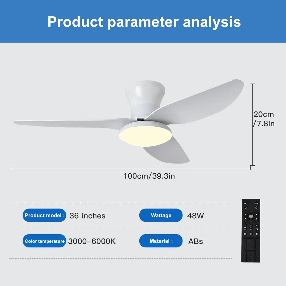 Bedroom Ceiling Fan Light