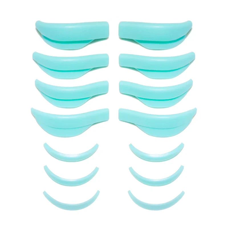 7Pair Silicone Eyelashes Curl Pads Set Y Eyelashes Brush Clean Comb Eye Lash Extension Perm Tools Eyelash Lifting Kit Accessorie