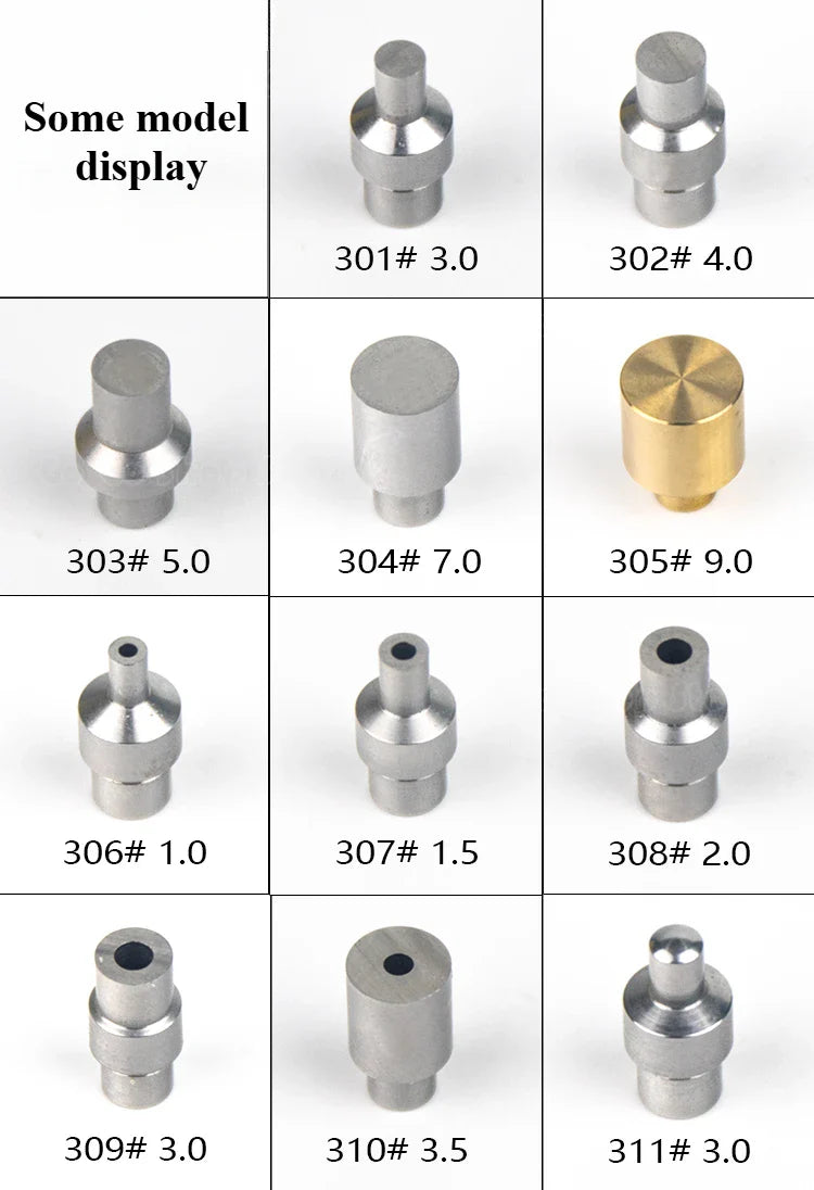 Watch repair tools 130 precision punch table set, punch machine balance wheel pendulum shaft disassembly tool