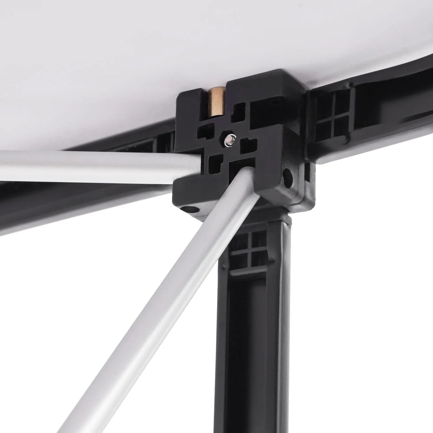 Foldable Tradeshow Table Exhibition Countertop Podium Promotion Table Office Reception Desk School Lecture Table