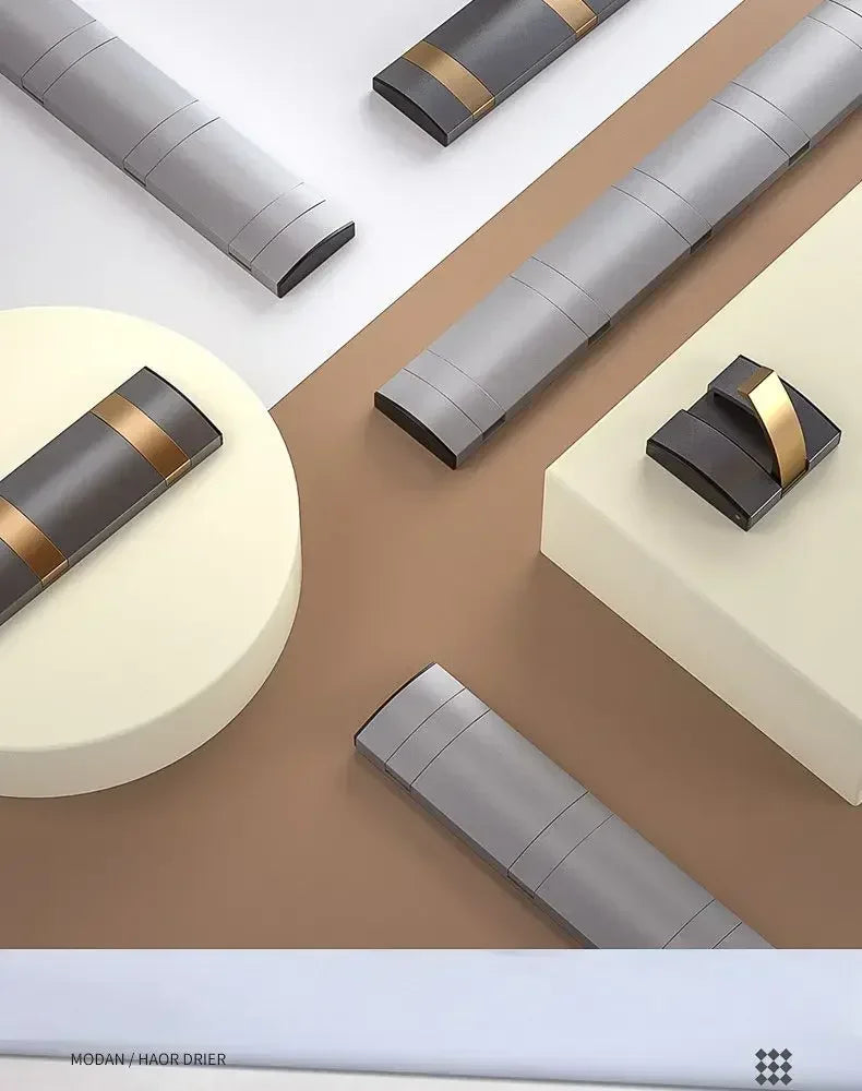 Bathroom Black Golden Hook Folding No Punch Installation Wall Mounted Rack Hooks Towel Clothes Holder Racks Hooks Bedroom