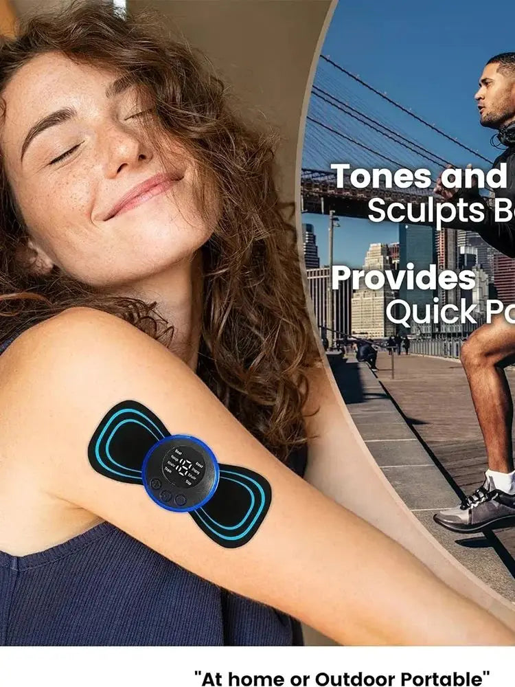 PatchRelief Electric Back Massager – Portable Muscle Relief Tool