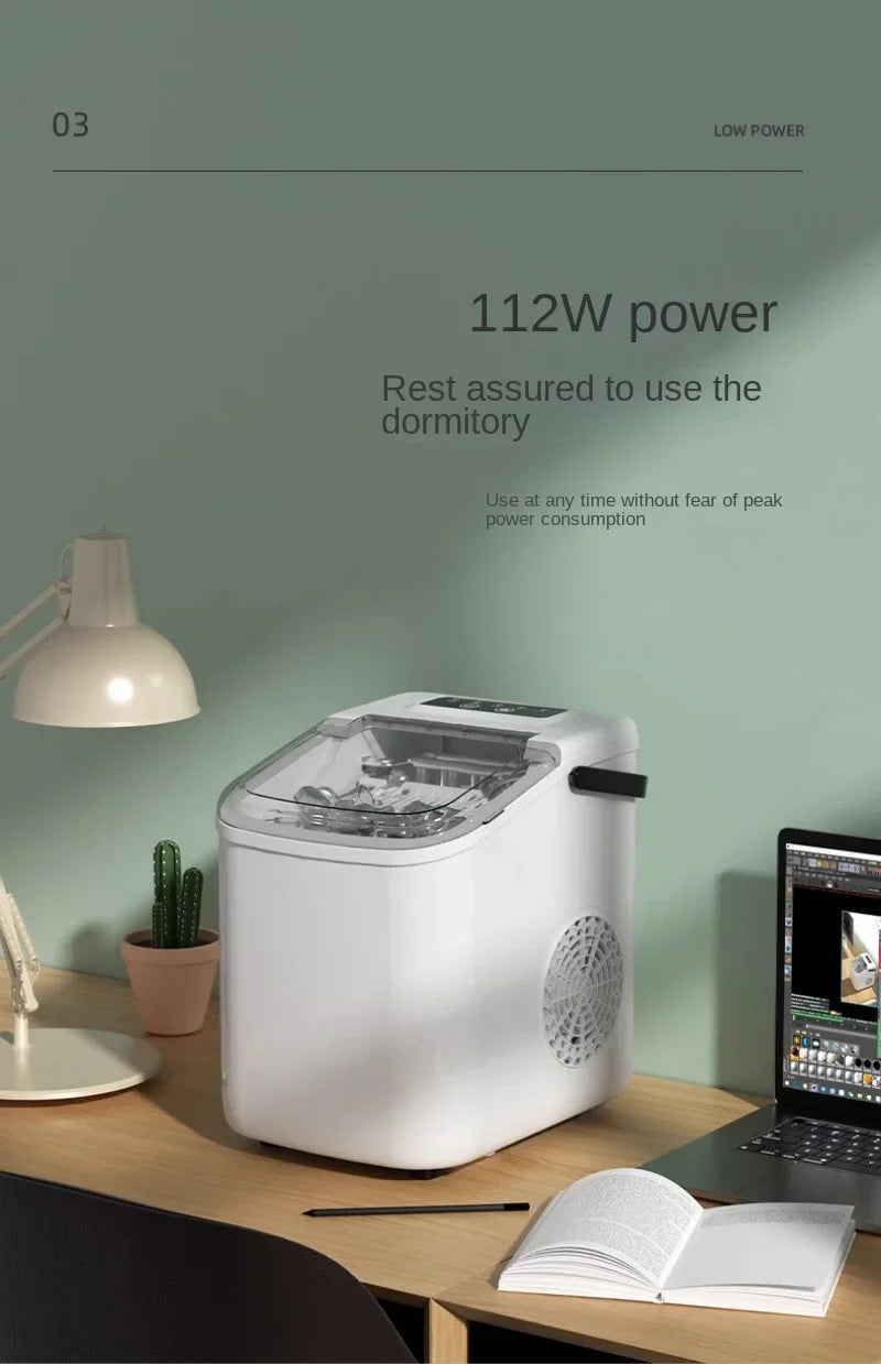 Ice Generator Slush Machine Cube Maker Dry Cubes Making Factory Countertop Cream Mould Snowflake Nugget Crusher Home Margarita