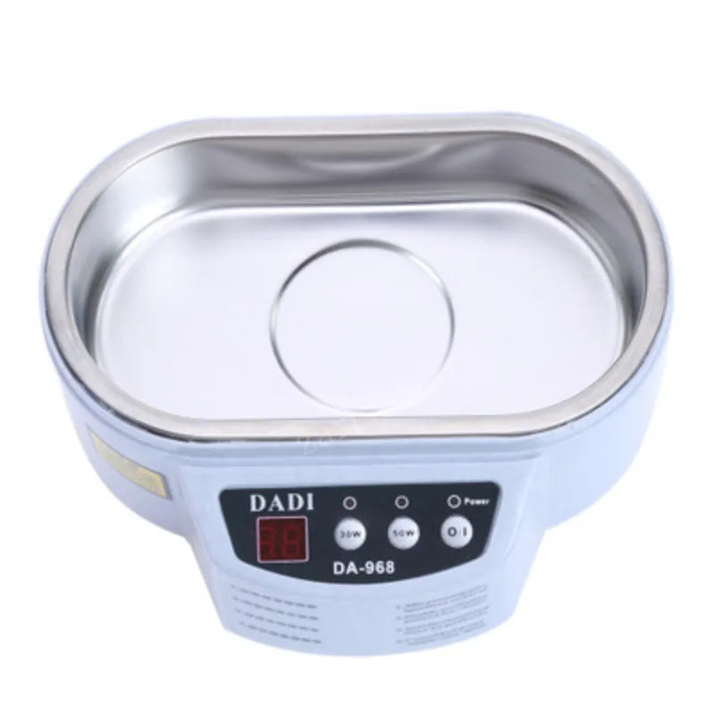 30/50W Digital Ultrasonic Cleaner Tub Dual Frequency Vibration Jewelry Parts Glasses Circuit Board Portable Watch Washer Machine