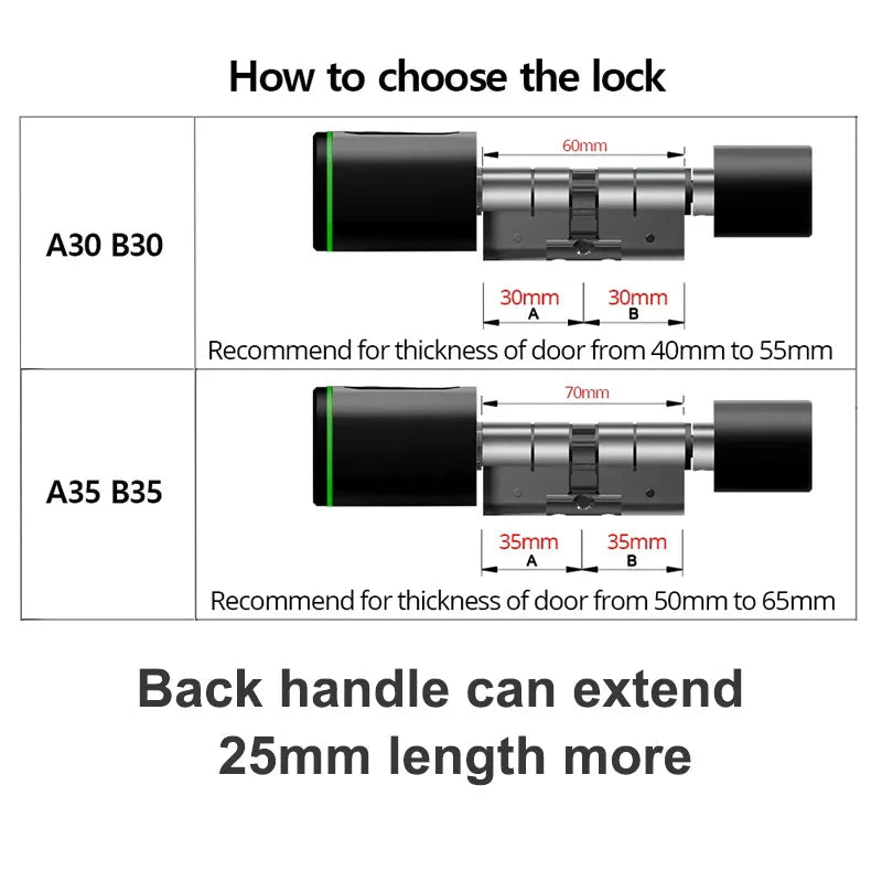 Smart  Lock With Tuya Bluetooth Fingerprint 13.56mhz IC Card Include