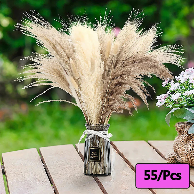 300pcs Rabbit Tail Grass Flower Bouquet