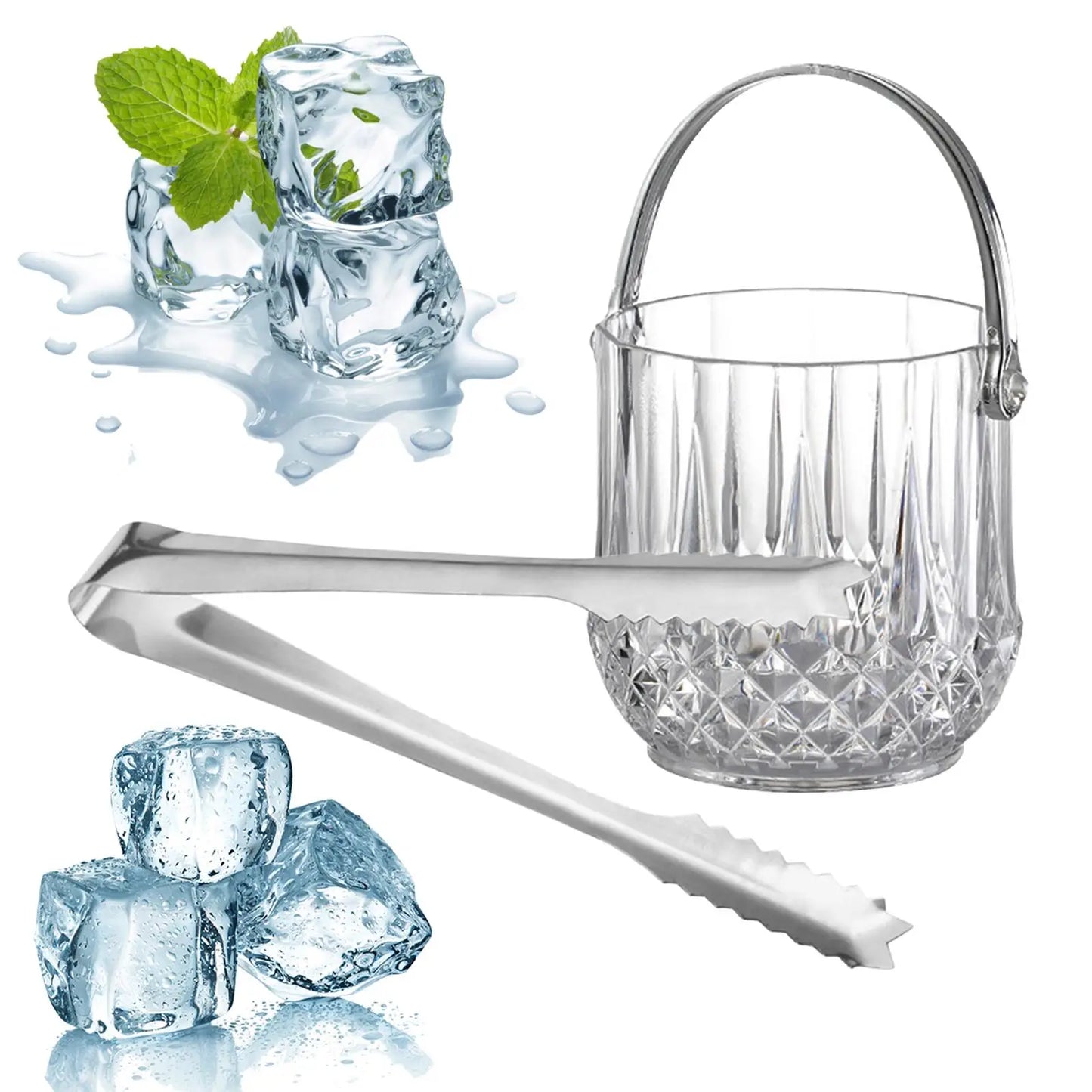 Beverage Chilling Tub Party Beverage Bin Bucket Ice Bucket for Champagne Bottles