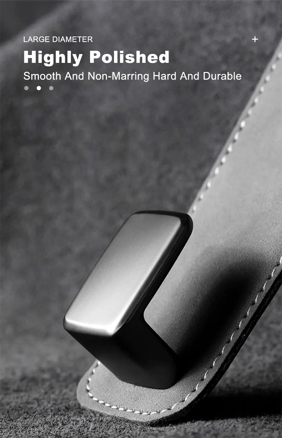 BLALION Car Seat Hook Hanger Hook Flip Leather Suede Auto Back Seat Headrest Hooks Storage Hanger Upgrade Car Interior Organizer