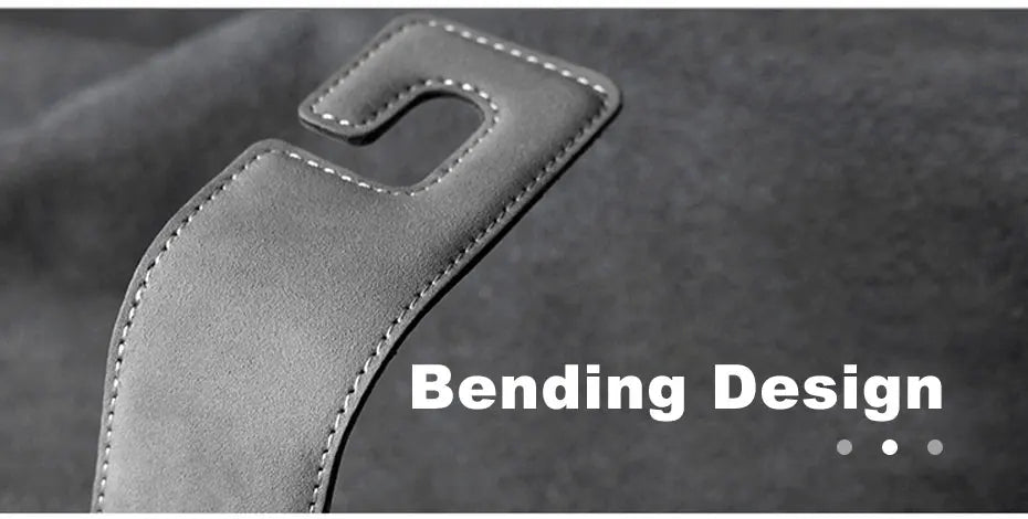 BLALION Car Seat Hook Hanger Hook Flip Leather Suede Auto Back Seat Headrest Hooks Storage Hanger Upgrade Car Interior Organizer