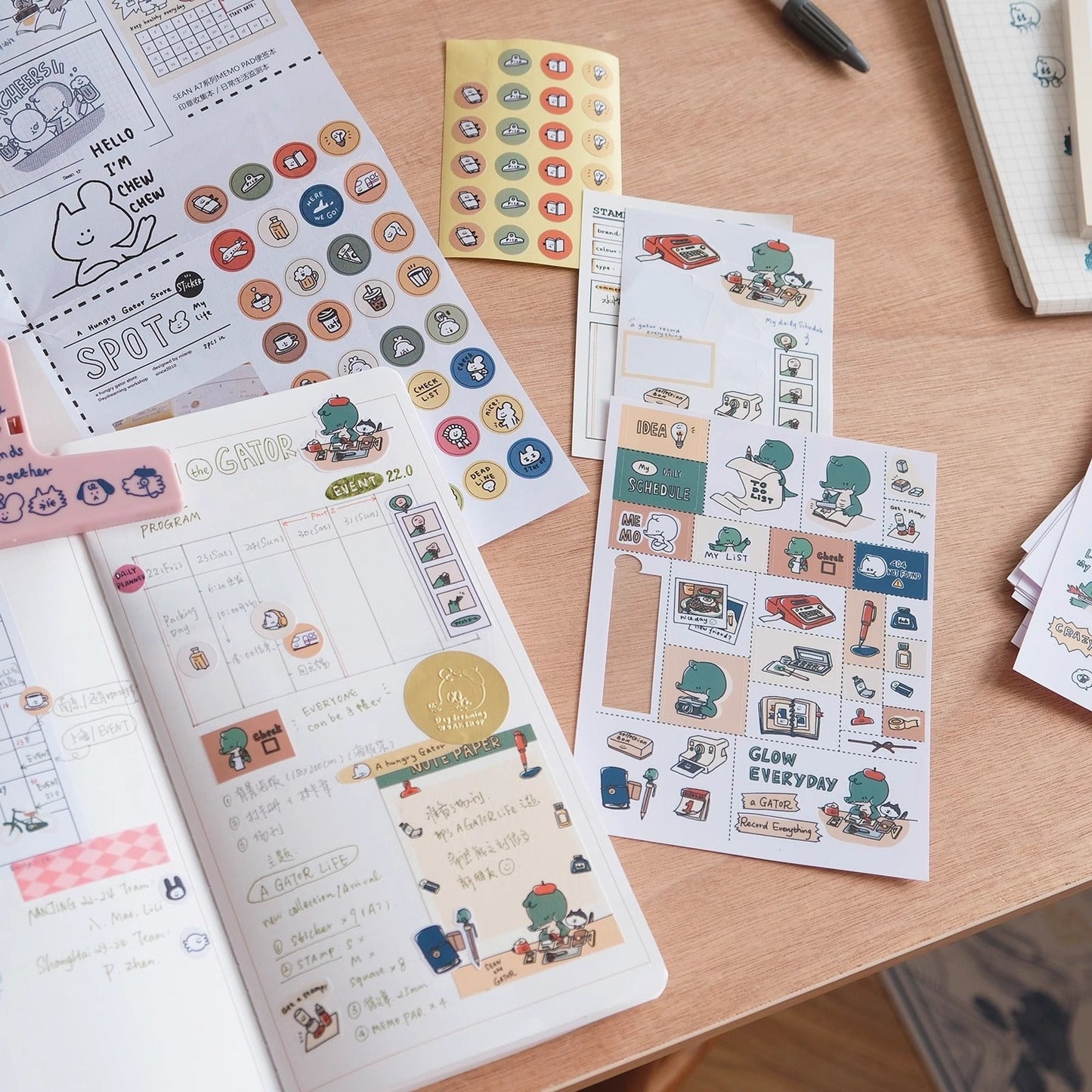 A Gator Life | My Daily Plan Sticker