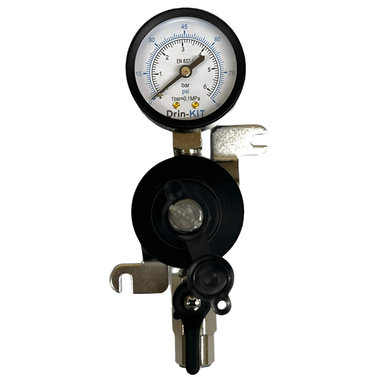 Secondary Gas Regulator | Beer & CO2 Regulator with Pressure Gauge