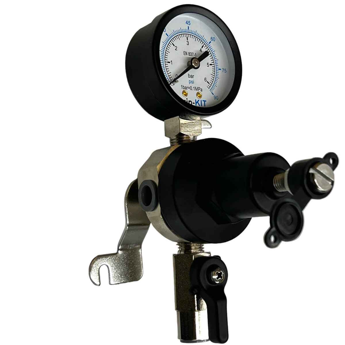 Secondary Gas Regulator | Beer & CO2 Regulator with Pressure Gauge
